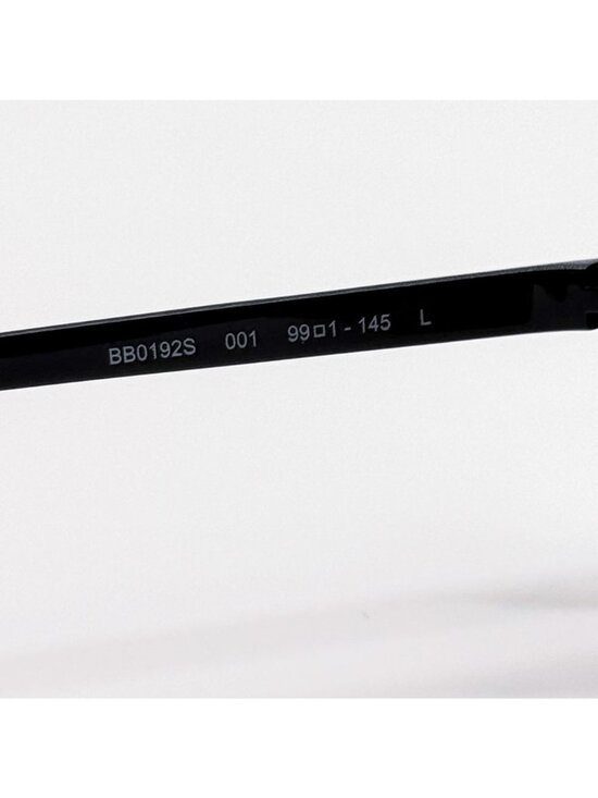NEW BALENCIAGA BB0192S 001 SUNGLASSES BLACK SHIELD UNISEX EYEWEAR BALENCIAGA main image 9